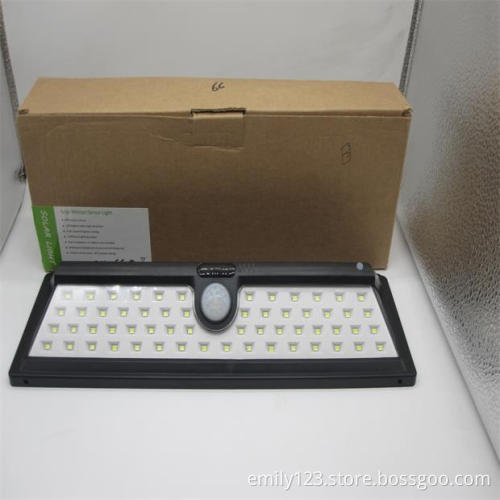 66 LED Solar Motion Sensor Light